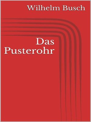 cover image of Das Pusterohr